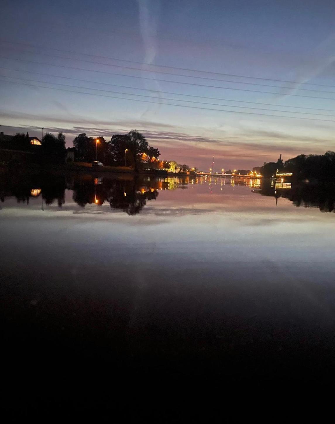 Houseboat On The Water Hotel Liepaja Bagian luar foto